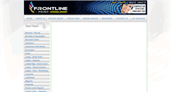 Desktop Screenshot of front.com.au